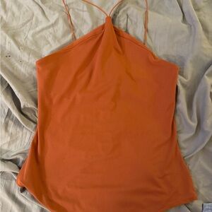 ‼️FLASH SALE‼️ H&M orange Halter Neck Bodysuit